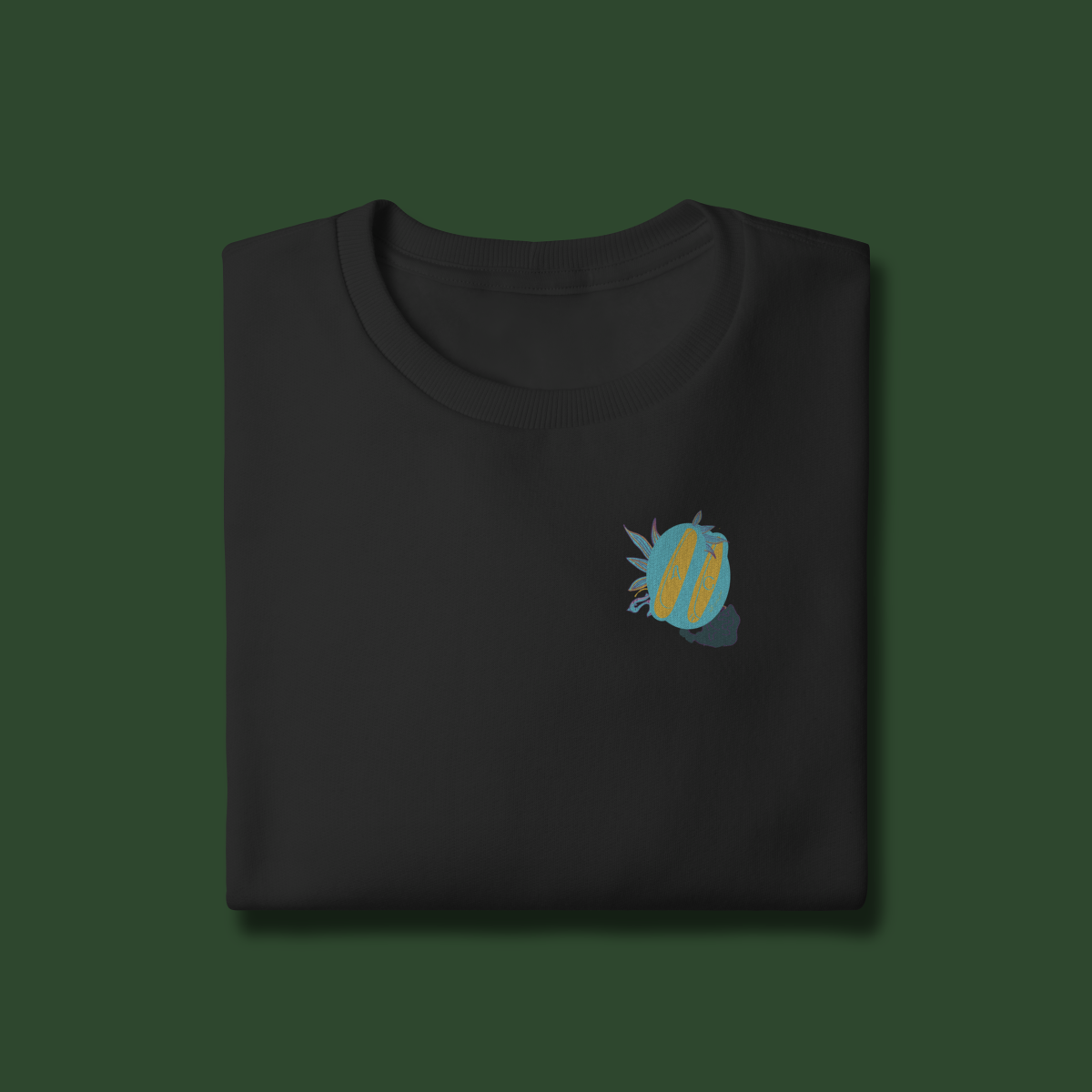 Nome do produto: Moletom - Frida Frita - Amarelo