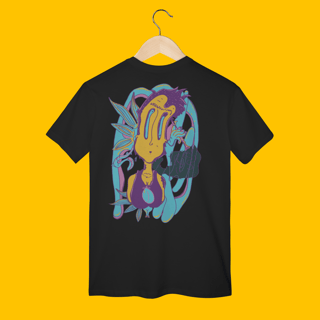 Nome do produto T-shirt - Frida Frita - Amarelo