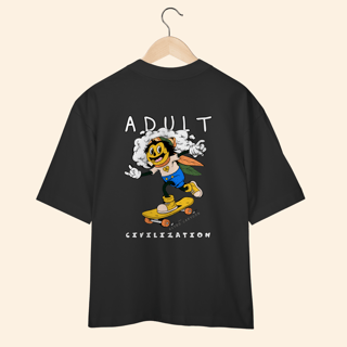 Nome do produto Camiseta Oversized - ADULT - LIVRE POR AI