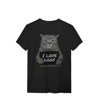 Nome do produto Camisa T-Shirt Quality I Love Dogs