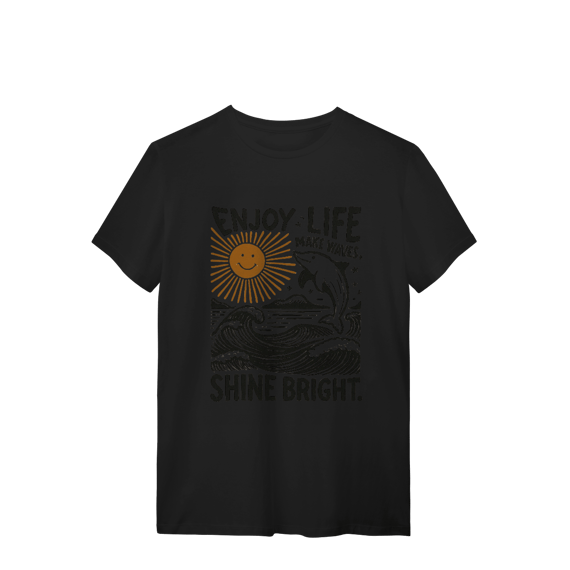 Camisa T-Shirt Quality Enjoy Life