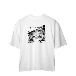 Nome do produto Camisa Oversized Rostos Anime