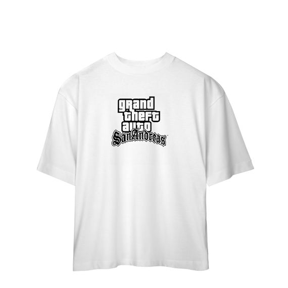 Camisa Oversized Grand Theft Auto San Andreas