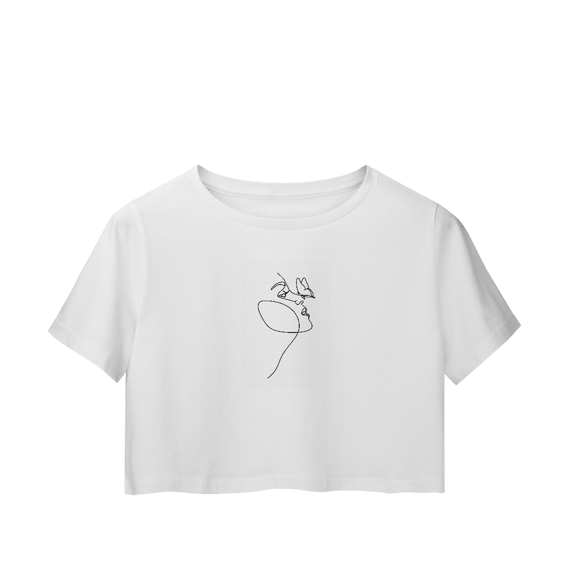  Cropped Rosto em linha 