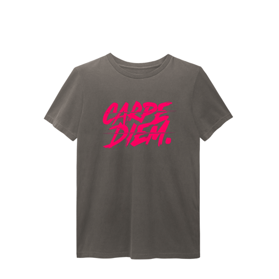 Camisa T-Shirt Estonada Carpe Diem