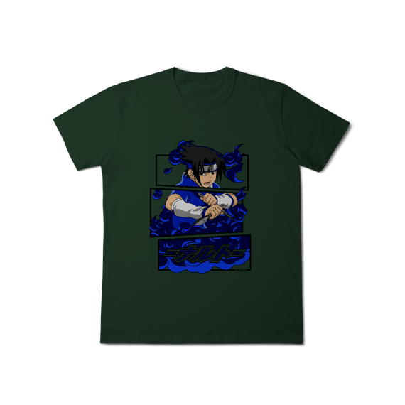 Camisa T-Shirt Classic Sasuke Naruto Clássico