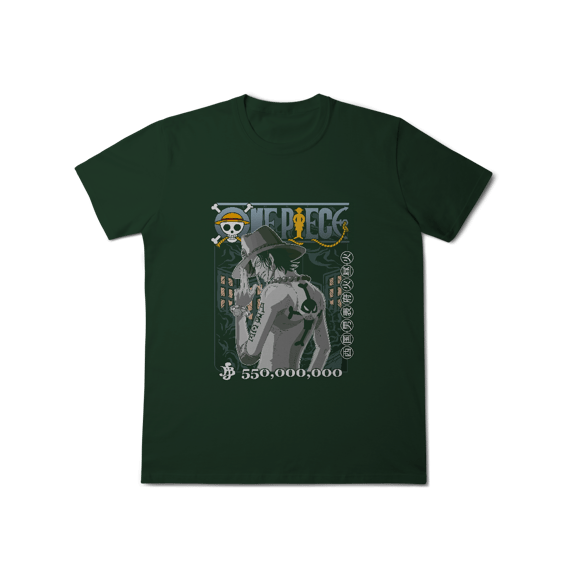 camisa T-Shirt Classic Portgas D. Ace One Piece