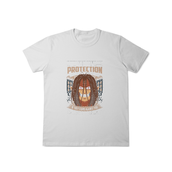 Camisa T-Shirt Classic Titã Eren – O Poder do Titã de Ataque