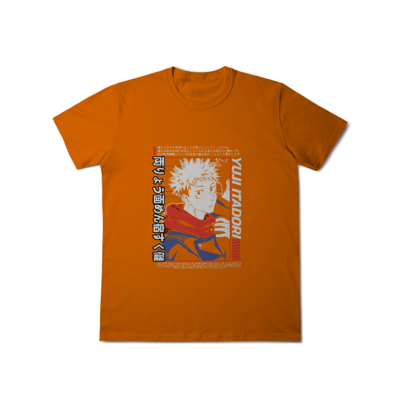 Camisa T-Shirt Classic Yuji Itadori Pronta para Lutar