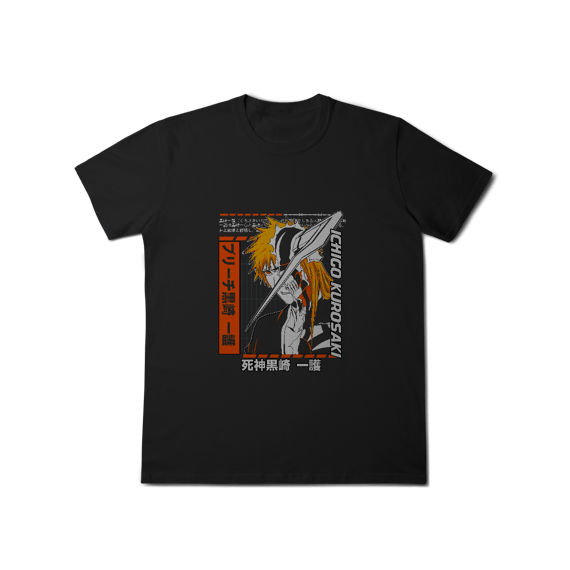 Camisa T-Shirt Classic Ichigo Kurosaki Transformation