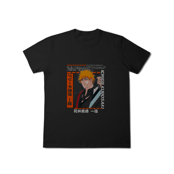 Camisa T-Shirt Classic Ichigo Kurosaki