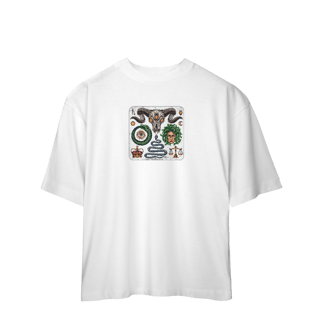 Nome do produto Camiseta Oversized elements Esoterismo