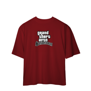 Nome do produto Camisa Oversized Grand Theft Auto San Andreas