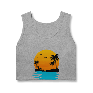 Nome do produto Regata Masculina Quality tropical paradise