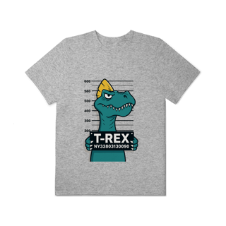 Nome do produto Camisa T-Shirt Plus Size T-Rex Fora da Lei 