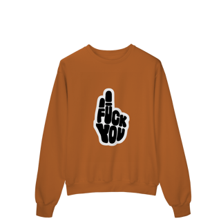 Nome do produto Moletom Quality Fechado Fuck You