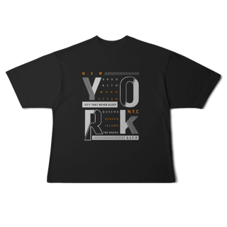 Nome do produto Camiseta Oversized York