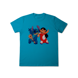 Nome do produto Camisa T-Shirt Classic Lilo e stitch Music
