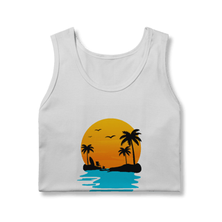 Nome do produto Regata Masculina Quality tropical paradise