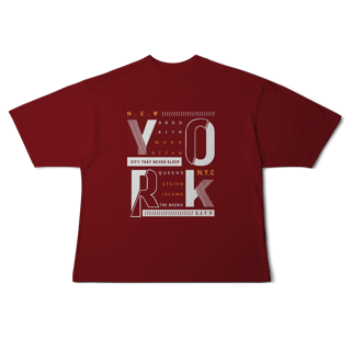Nome do produto Camiseta Oversized York