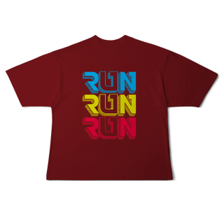 Nome do produto Camisa Oversized Run Run Run