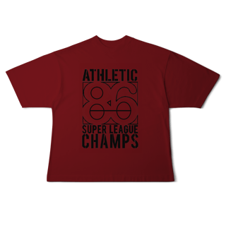 Nome do produto Camisa Oversized Athletic 86 Super League