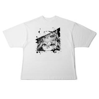 Nome do produto Camisa Oversized Rostos Anime
