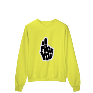 Nome do produto Moletom Quality Fechado Fuck You