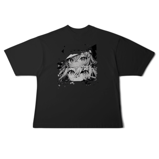 Nome do produto Camisa Oversized Rostos Anime