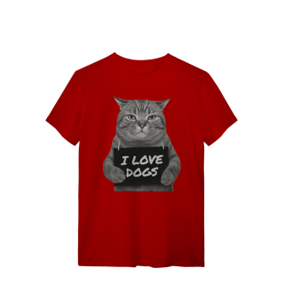 Nome do produto Camisa T-Shirt Quality I Love Dogs