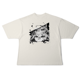 Nome do produto Camisa Oversized Rostos Anime