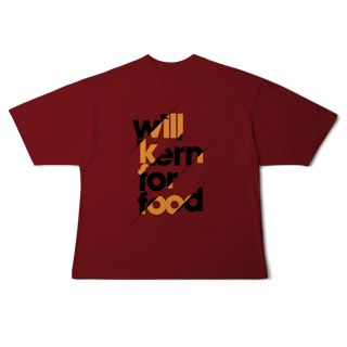 Nome do produto Camisa Oversized Will Kern For Food