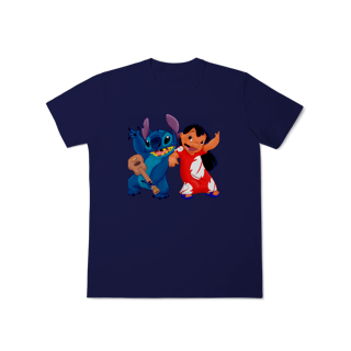 Nome do produto Camisa T-Shirt Classic Lilo e stitch Music
