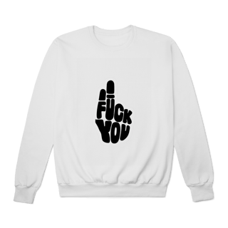 Nome do produto Moletom Quality Fechado Fuck You