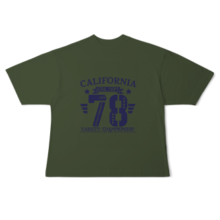 Nome do produto Camisa Oversized California Athl Dept