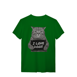 Nome do produto Camisa T-Shirt Quality I Love Dogs