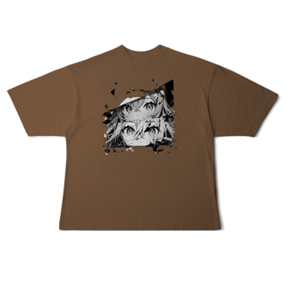 Nome do produto Camisa Oversized Rostos Anime