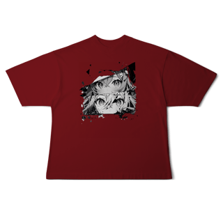 Nome do produto Camisa Oversized Rostos Anime