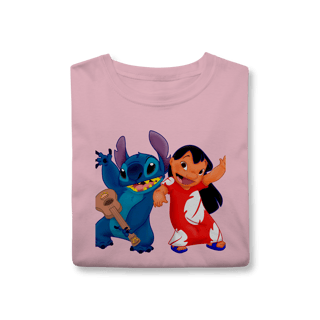 Nome do produto Camisa T-Shirt Classic Lilo e stitch Music