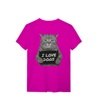 Nome do produto Camisa T-Shirt Quality I Love Dogs