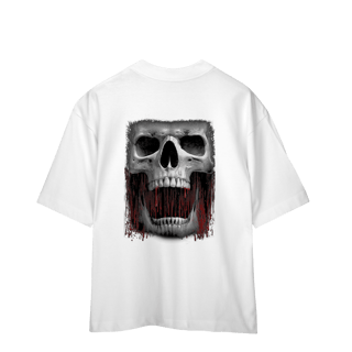 Nome do produto Camisa Oversized Caveira de Sangue