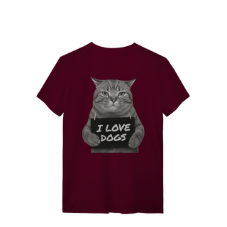 Nome do produto Camisa T-Shirt Quality I Love Dogs