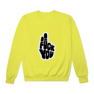 Nome do produto Moletom Quality Fechado Fuck You