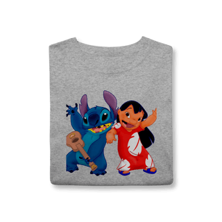 Nome do produto Camisa T-Shirt Classic Lilo e stitch Music