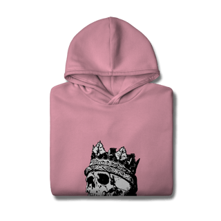 Nome do produto Casaco Moletom Quality Canguru Caveira Rei