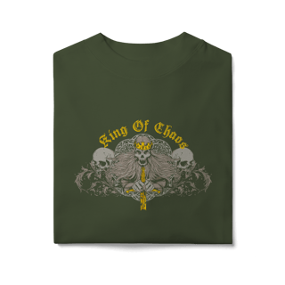 Nome do produto Camisa Oversized King of Chaos