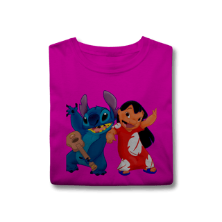 Nome do produto Camisa T-Shirt Classic Lilo e stitch Music