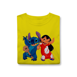 Nome do produto Camisa T-Shirt Classic Lilo e stitch Music