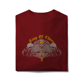 Nome do produto Camisa Oversized King of Chaos