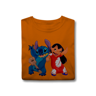 Nome do produto Camisa T-Shirt Classic Lilo e stitch Music